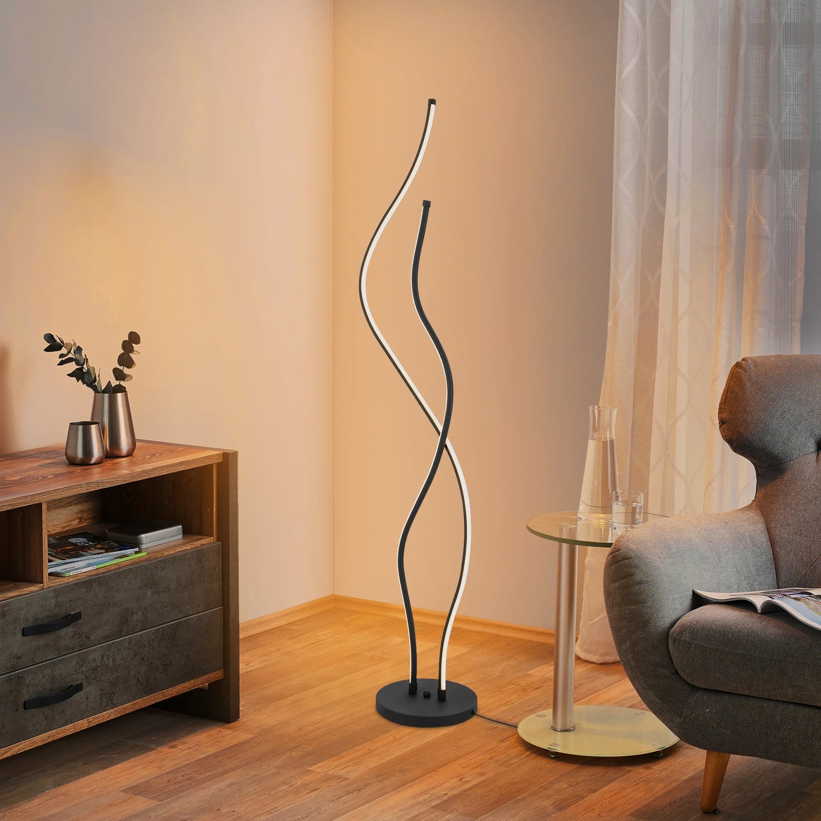 Lampa podłogowa w nowoczesnym stylu