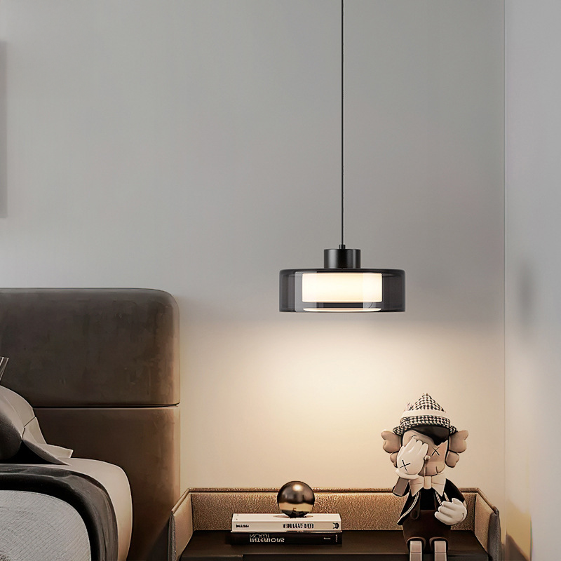 Włoska szklana lampa wisząca