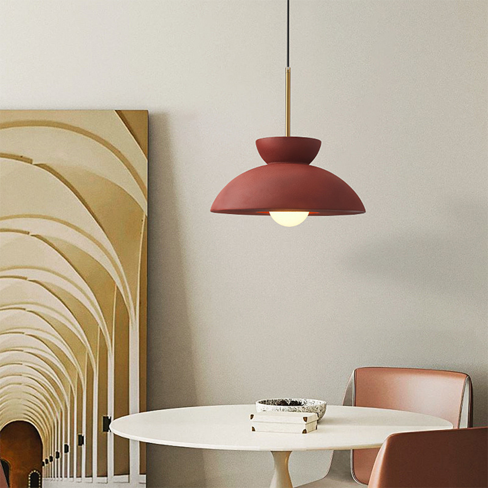 Lampa wisząca w stylu Wabi Sabi