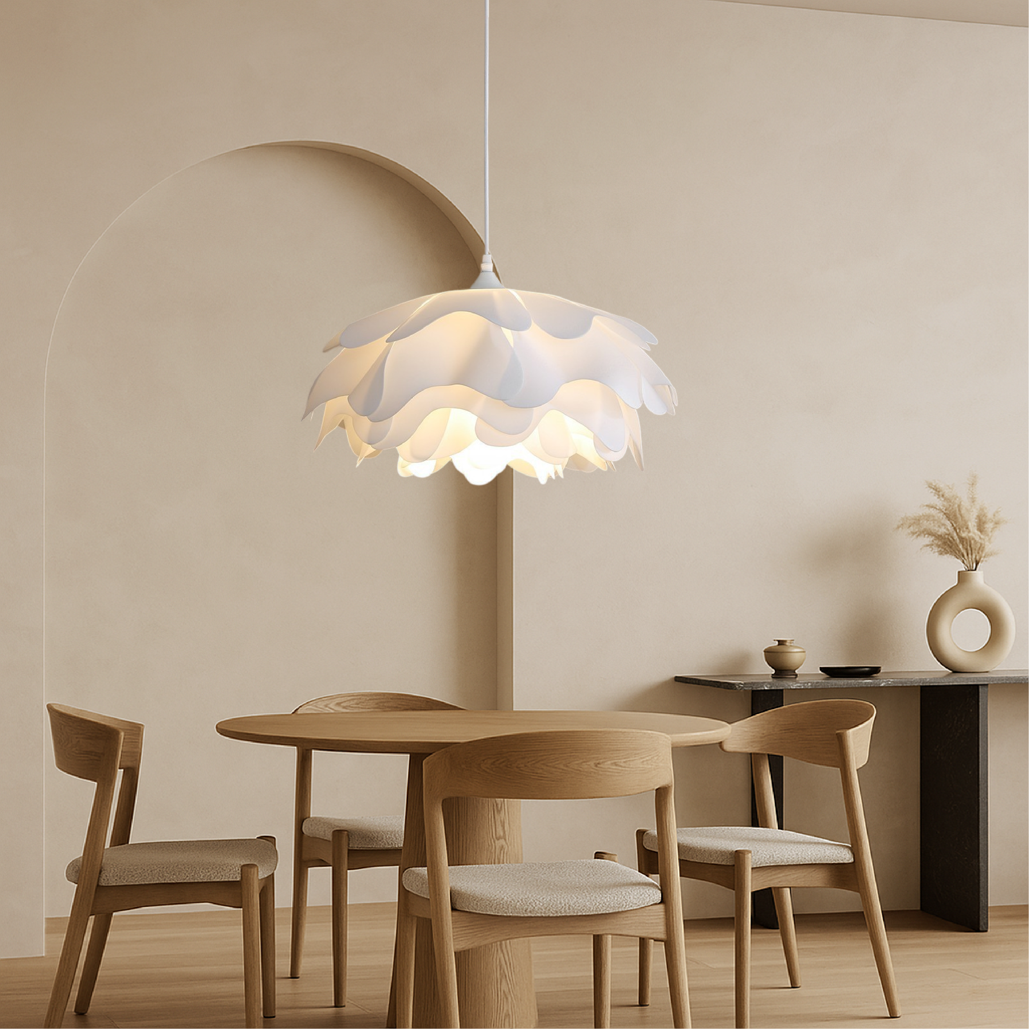 Lampa wisząca Peony Mud