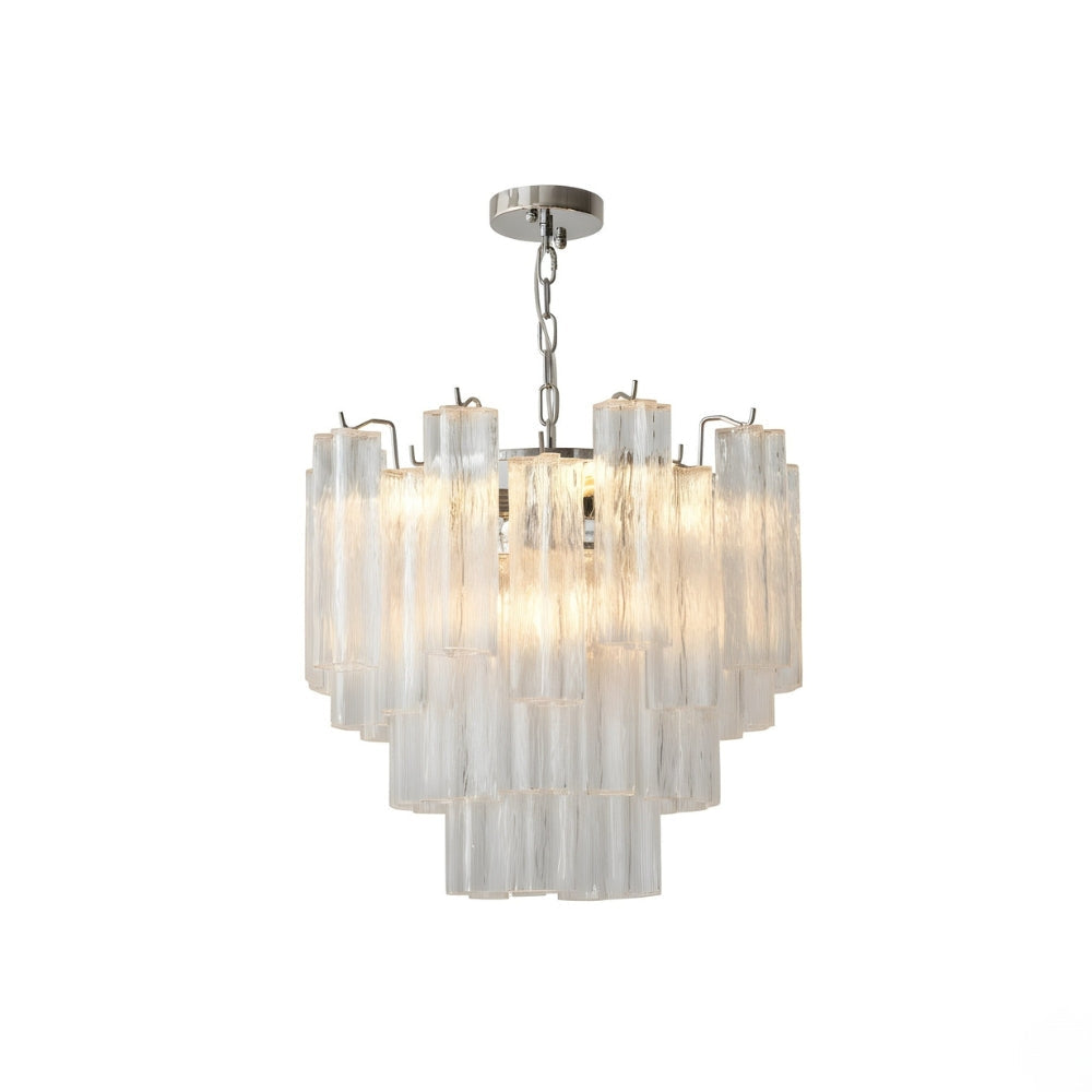 Francuski szklany żyrandol