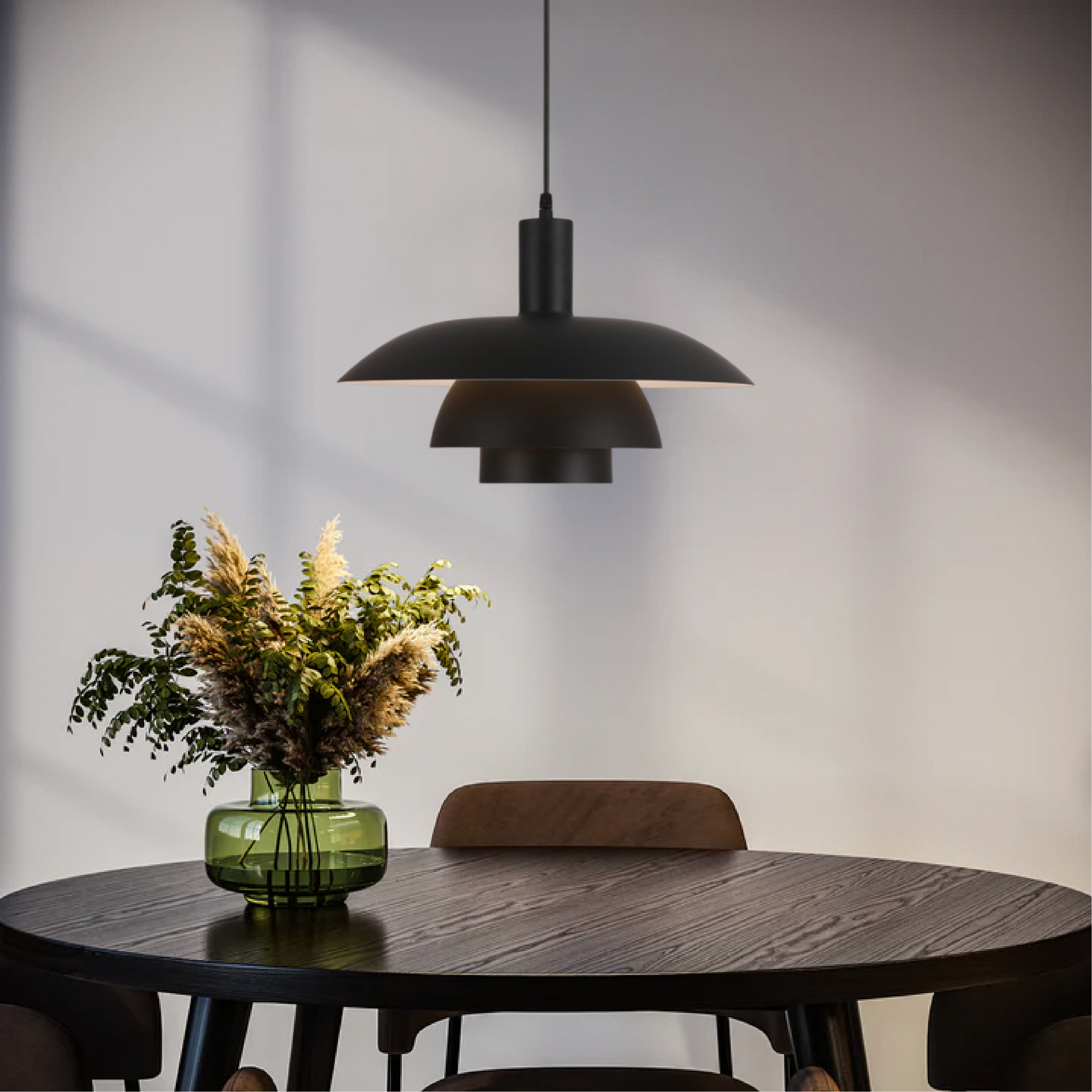 Lampa wisząca Irda w duńskim stylu