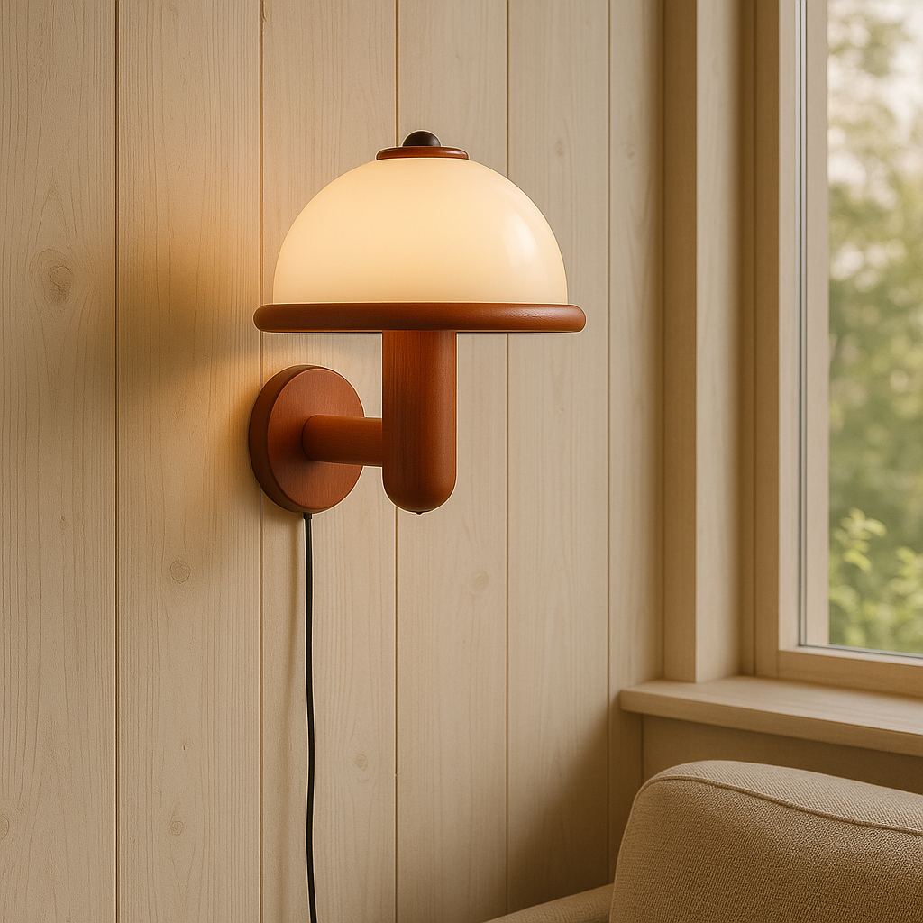Lampa ścienna Mushroom