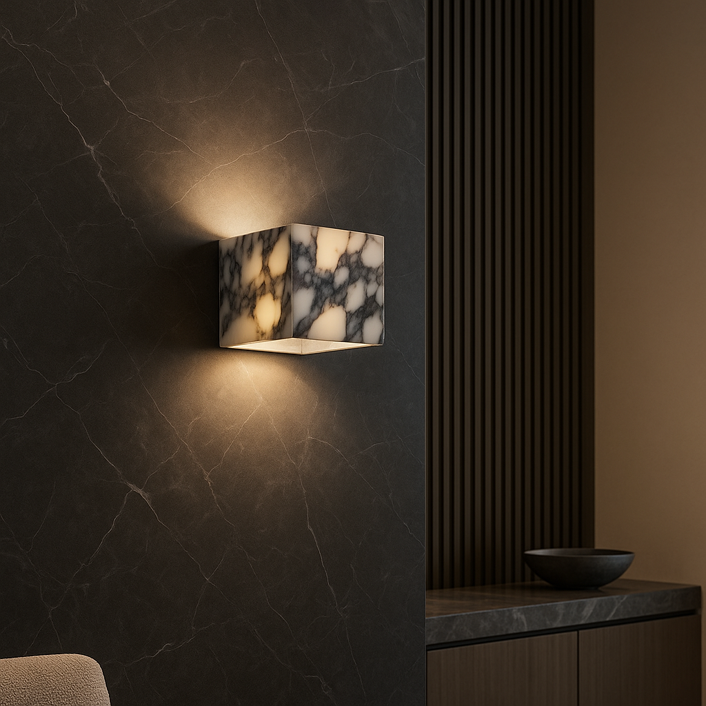 Lampa ścienna Marble Cube