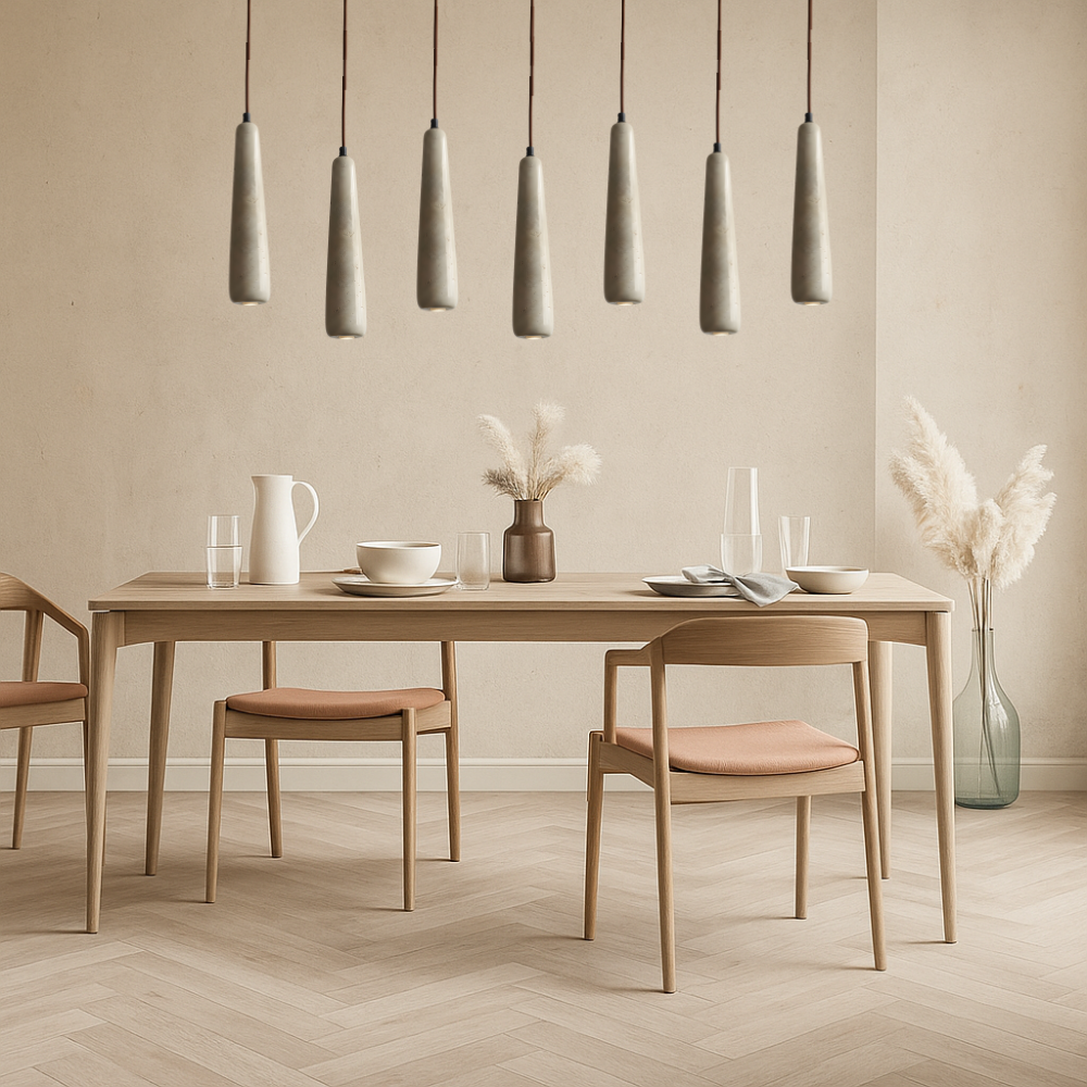 Ołówkowa lampa wisząca