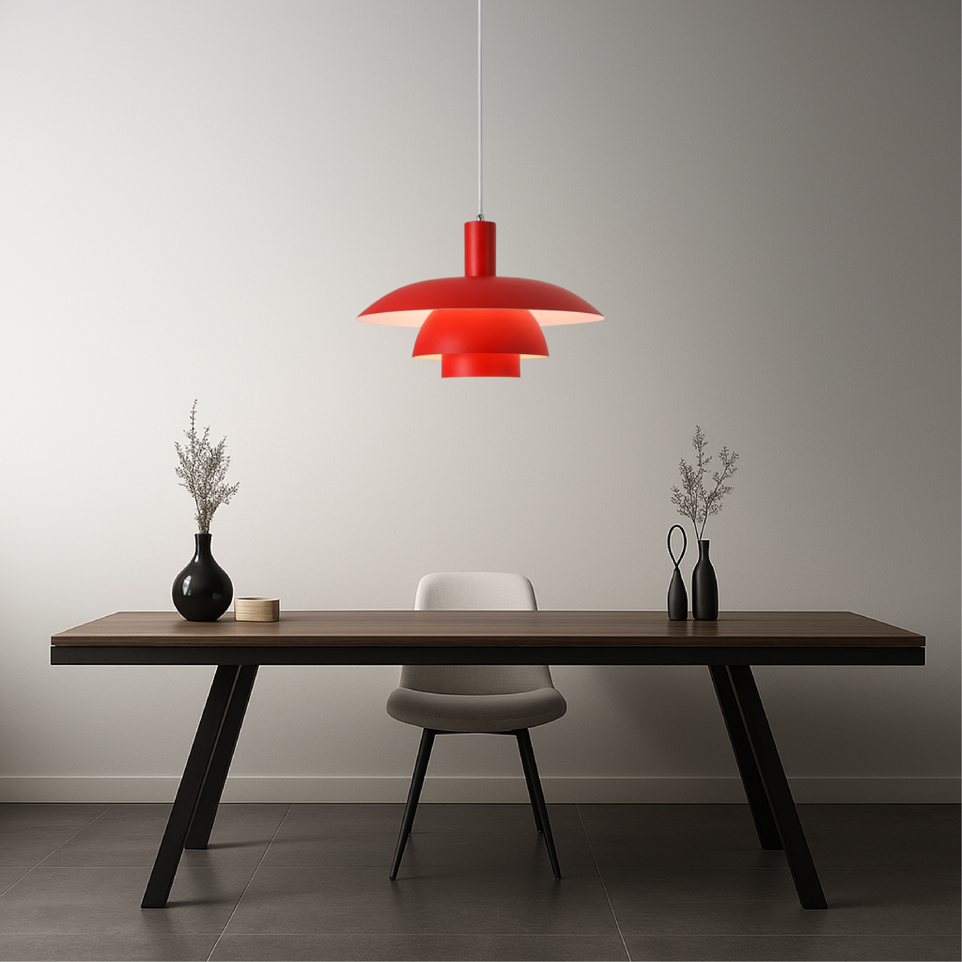 Lampa wisząca Irda w duńskim stylu