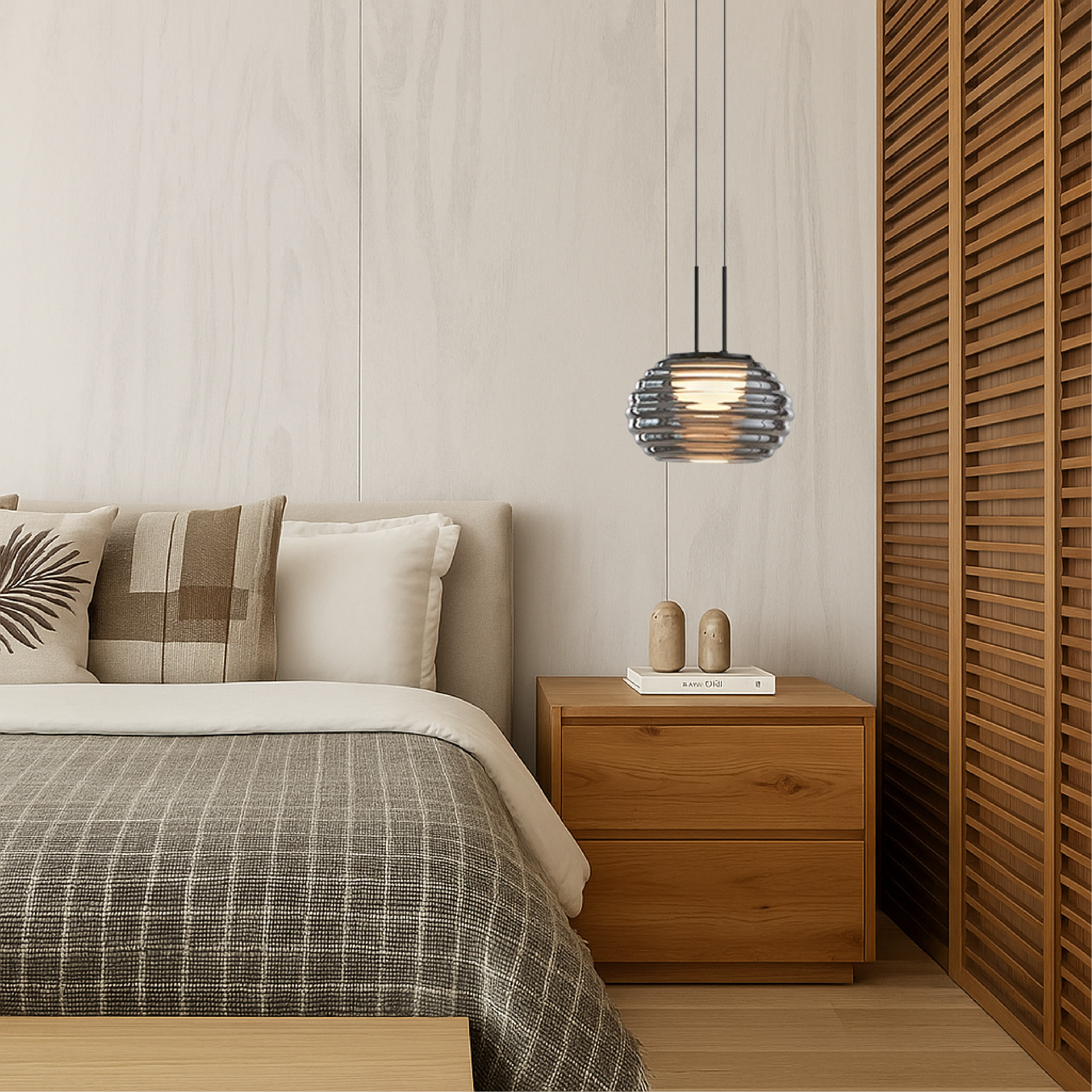 Lampa wisząca na wyspie kuchennej