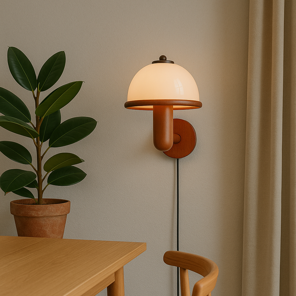 Lampa ścienna Mushroom
