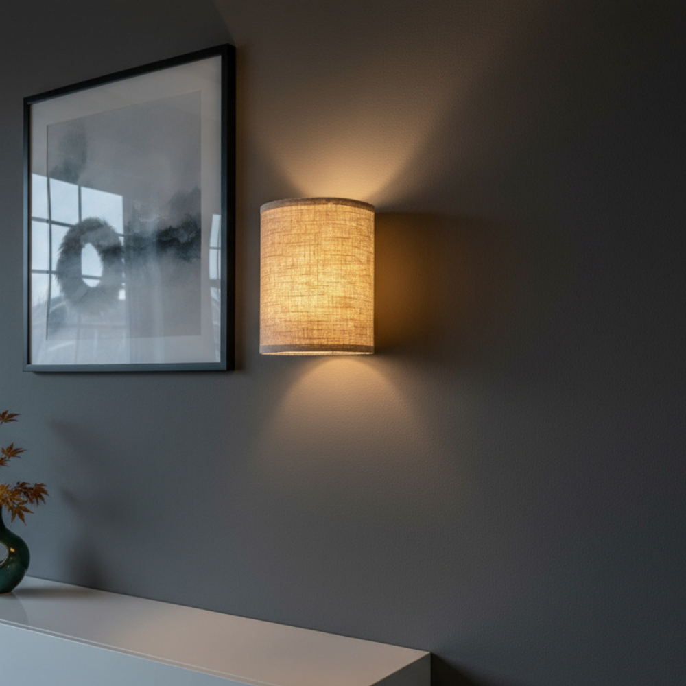 1+1 Darmowe kinkiety z tkaniny