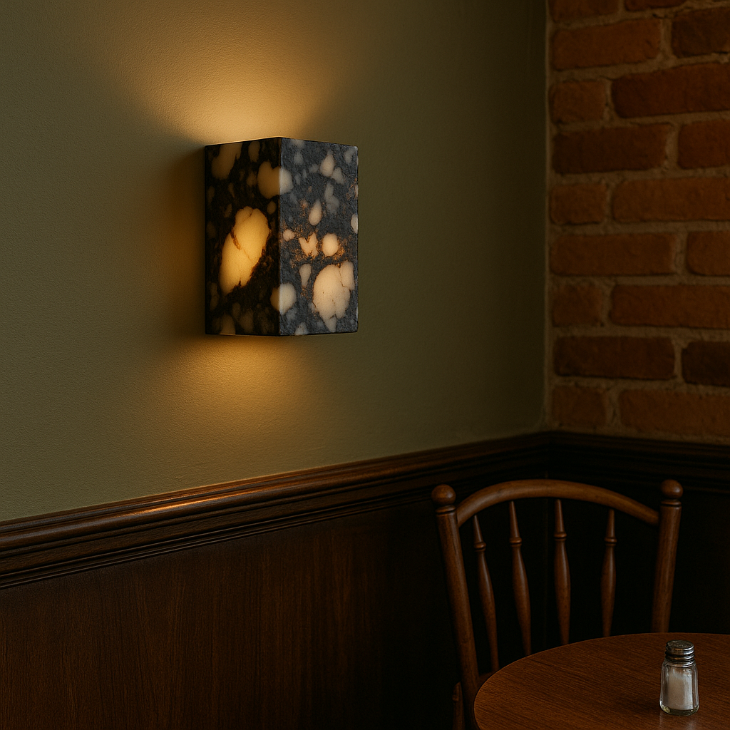 Lampa ścienna Marble Cube