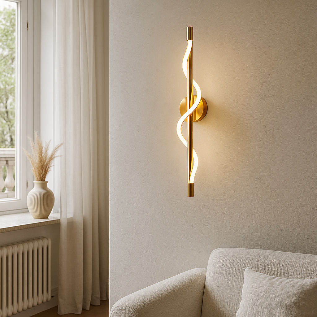 Lampa ścienna Linear Curve
