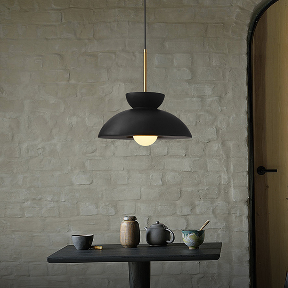 Lampa wisząca w stylu Wabi Sabi