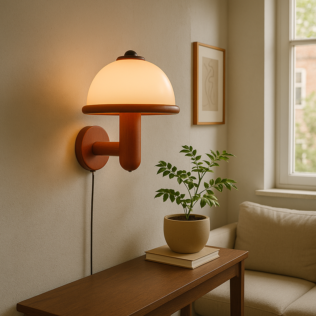 Lampa ścienna Mushroom