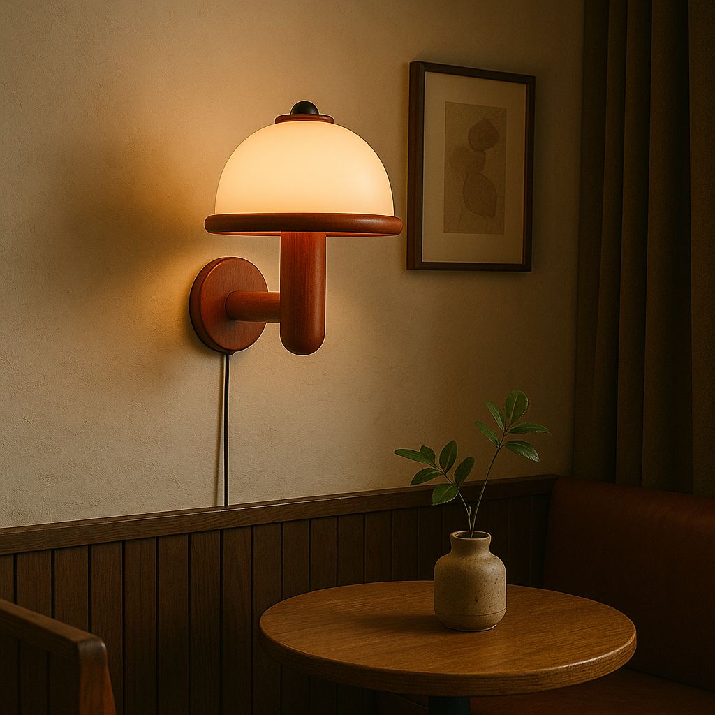 Lampa ścienna Mushroom
