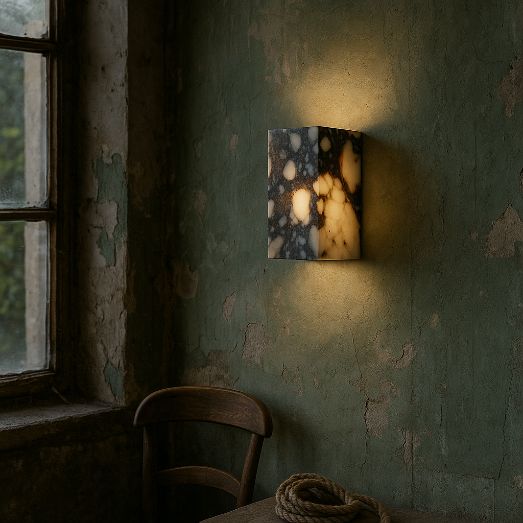 Lampa ścienna Marble Cube
