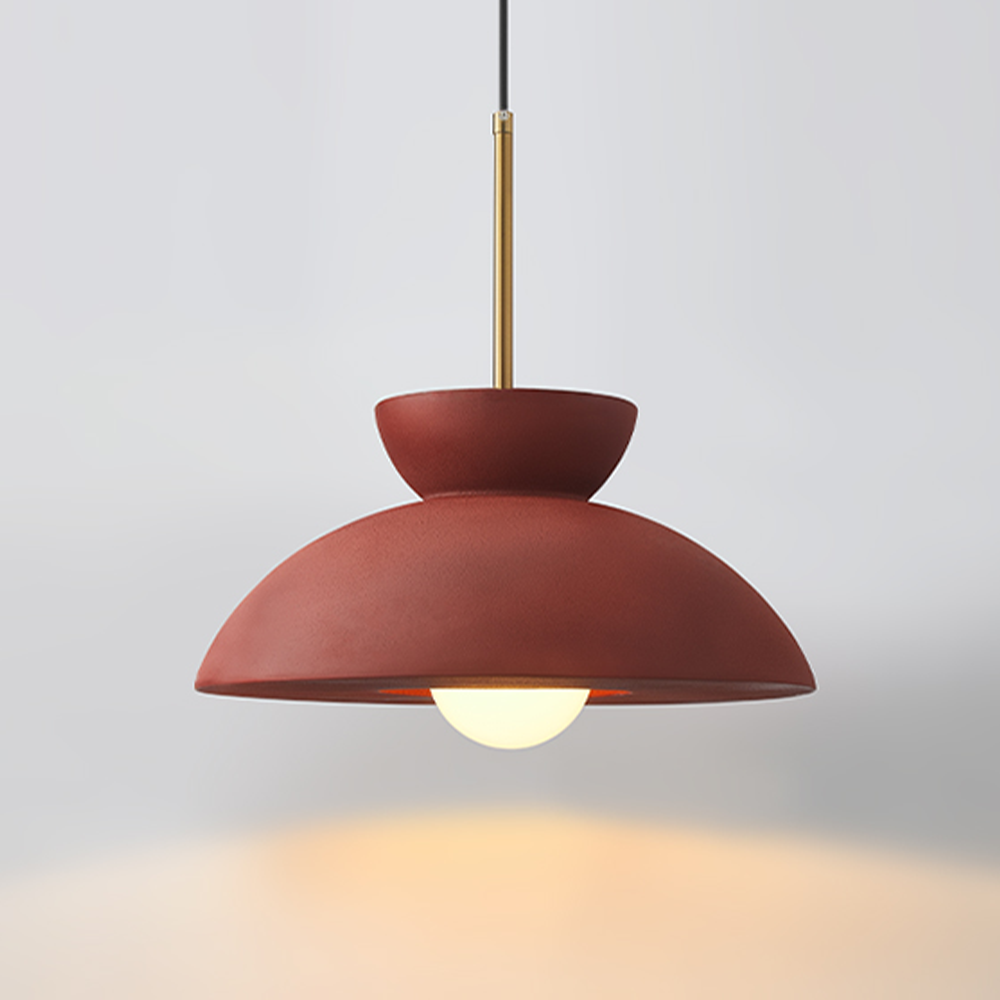 Lampa wisząca w stylu Wabi Sabi