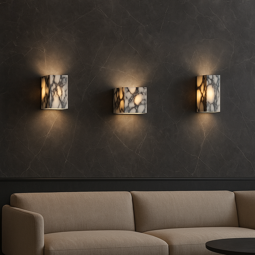 Lampa ścienna Marble Cube