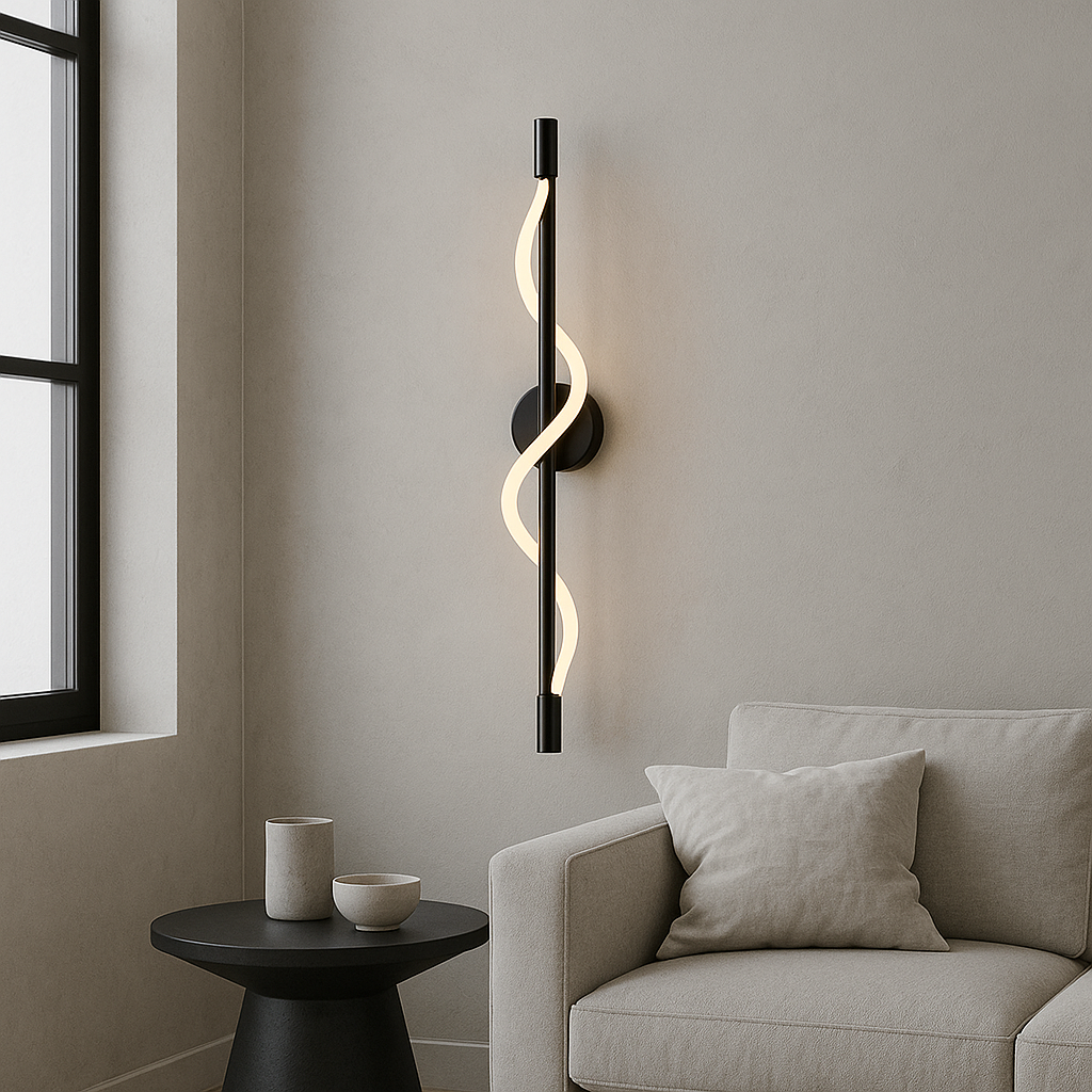 Lampa ścienna Linear Curve