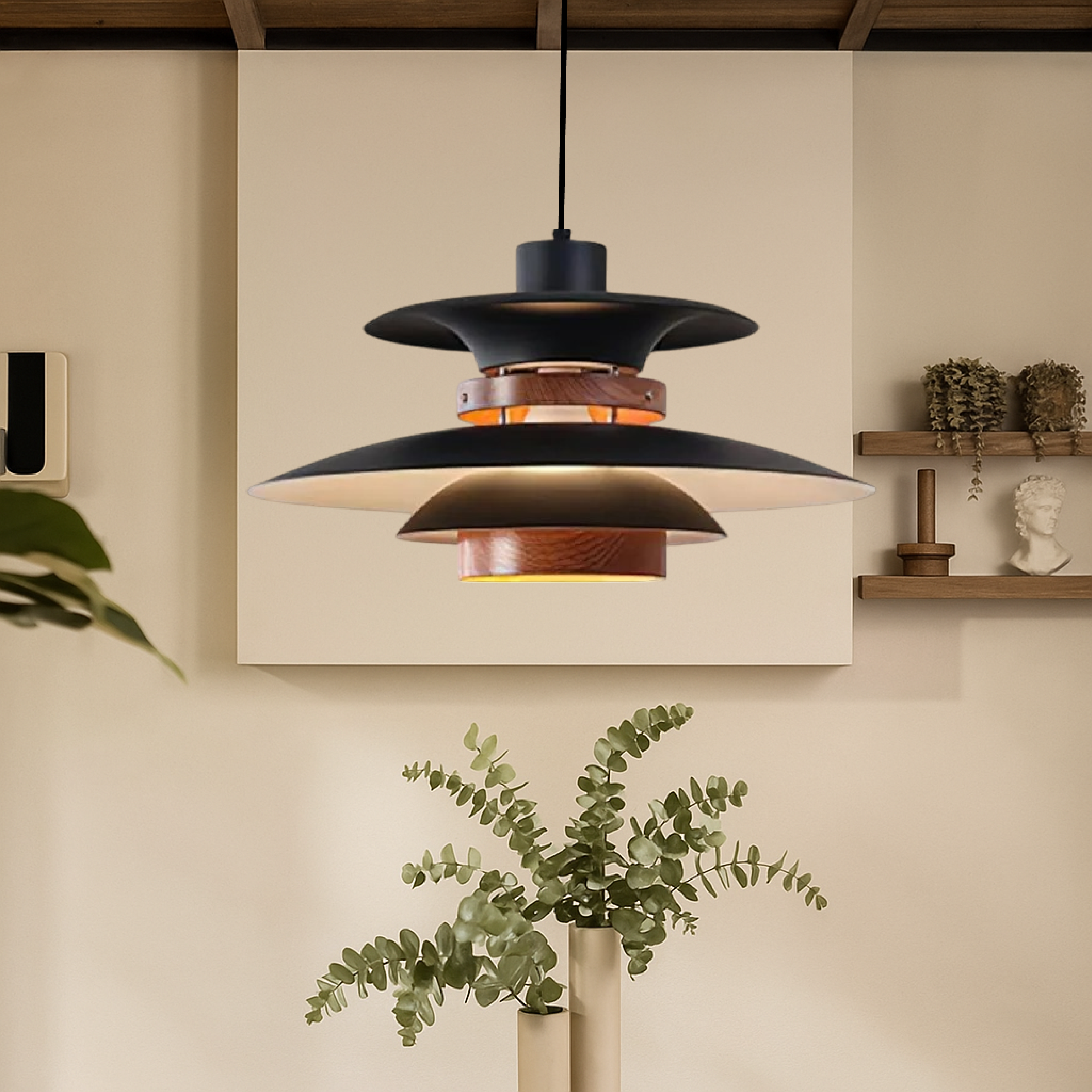 Lampa wisząca z wahliwym ramieniem Merado