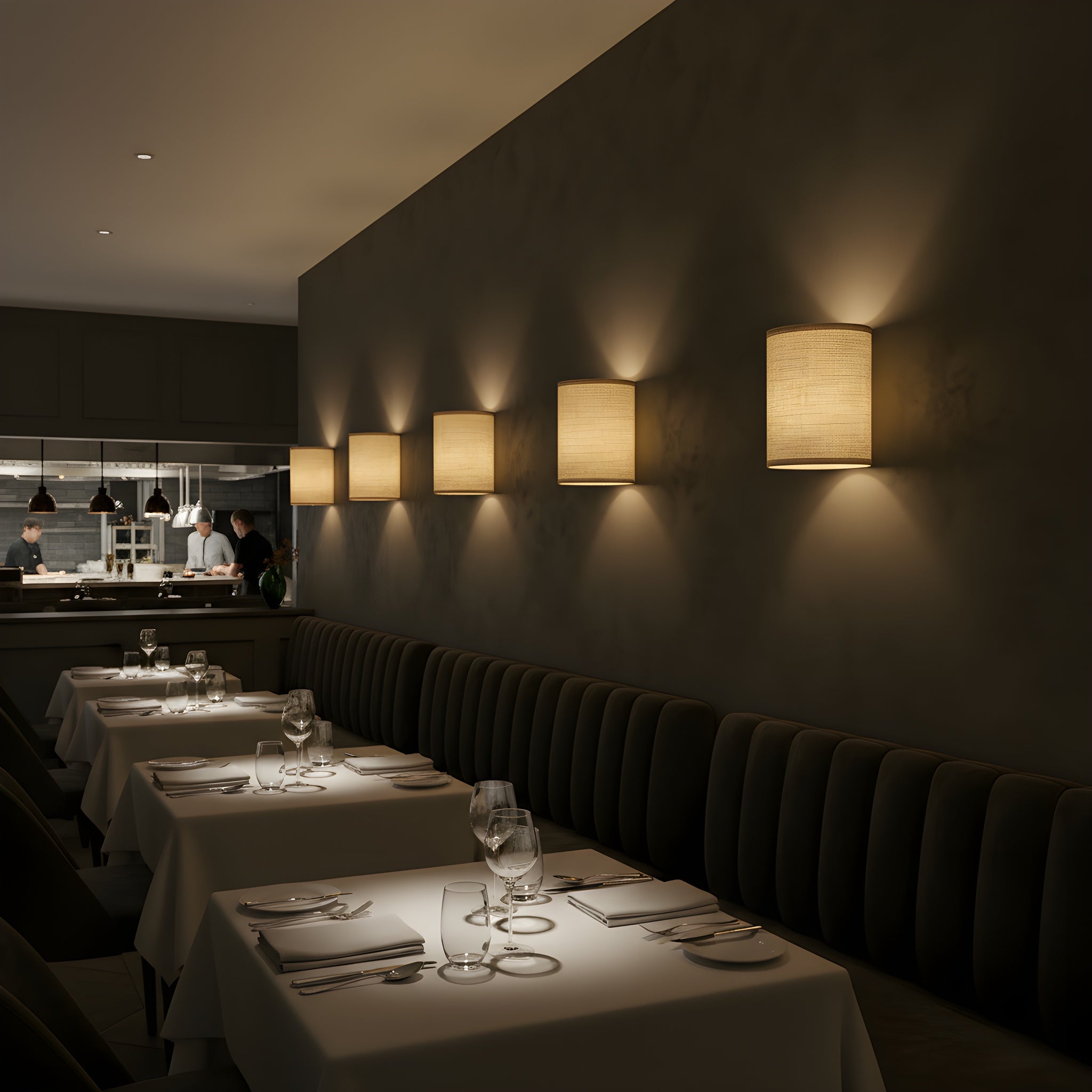 1+1 Darmowe kinkiety z tkaniny