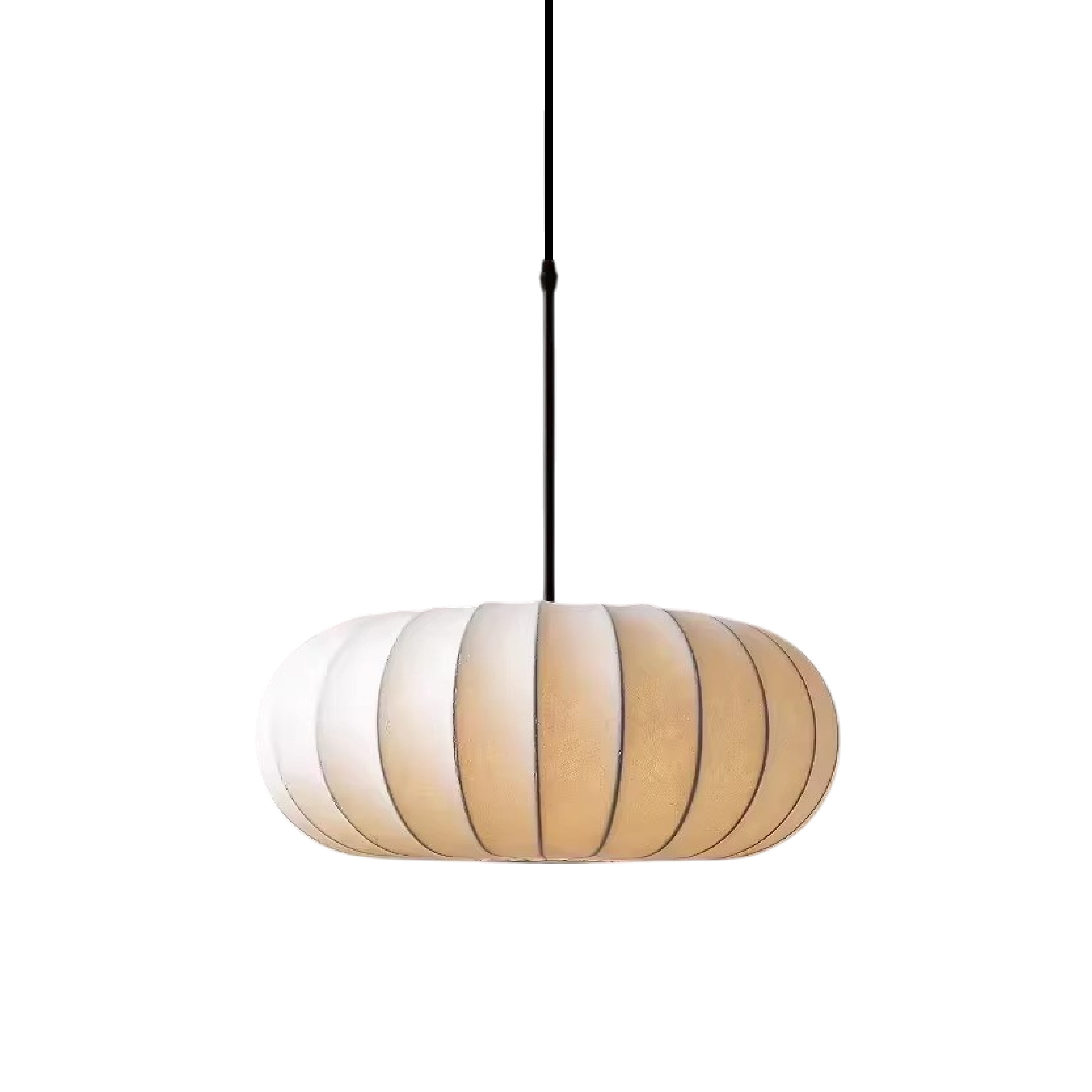 Jedwabna lampa wisząca Verona