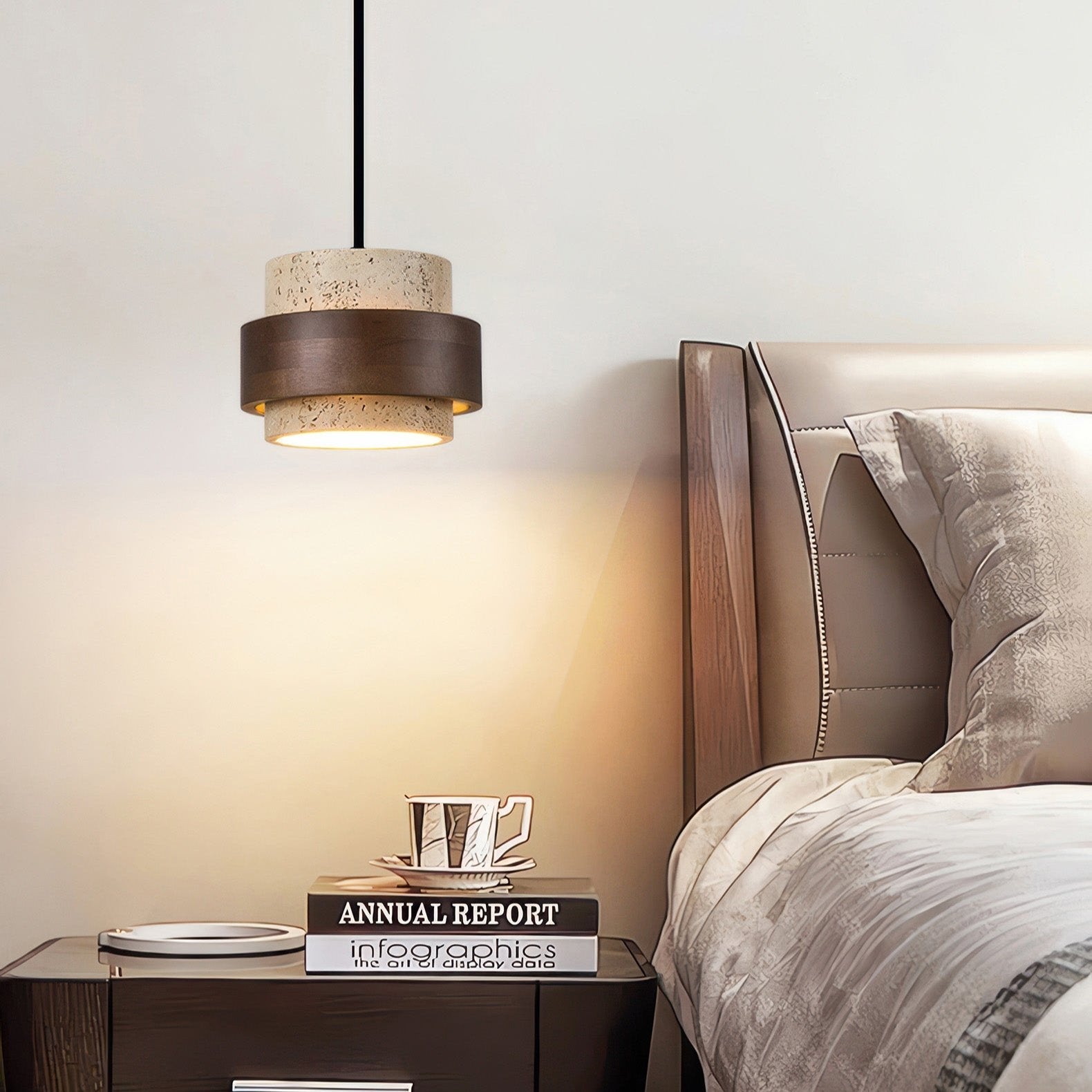 Wisiorek Ascend Retro Stone Wabi-Sabi