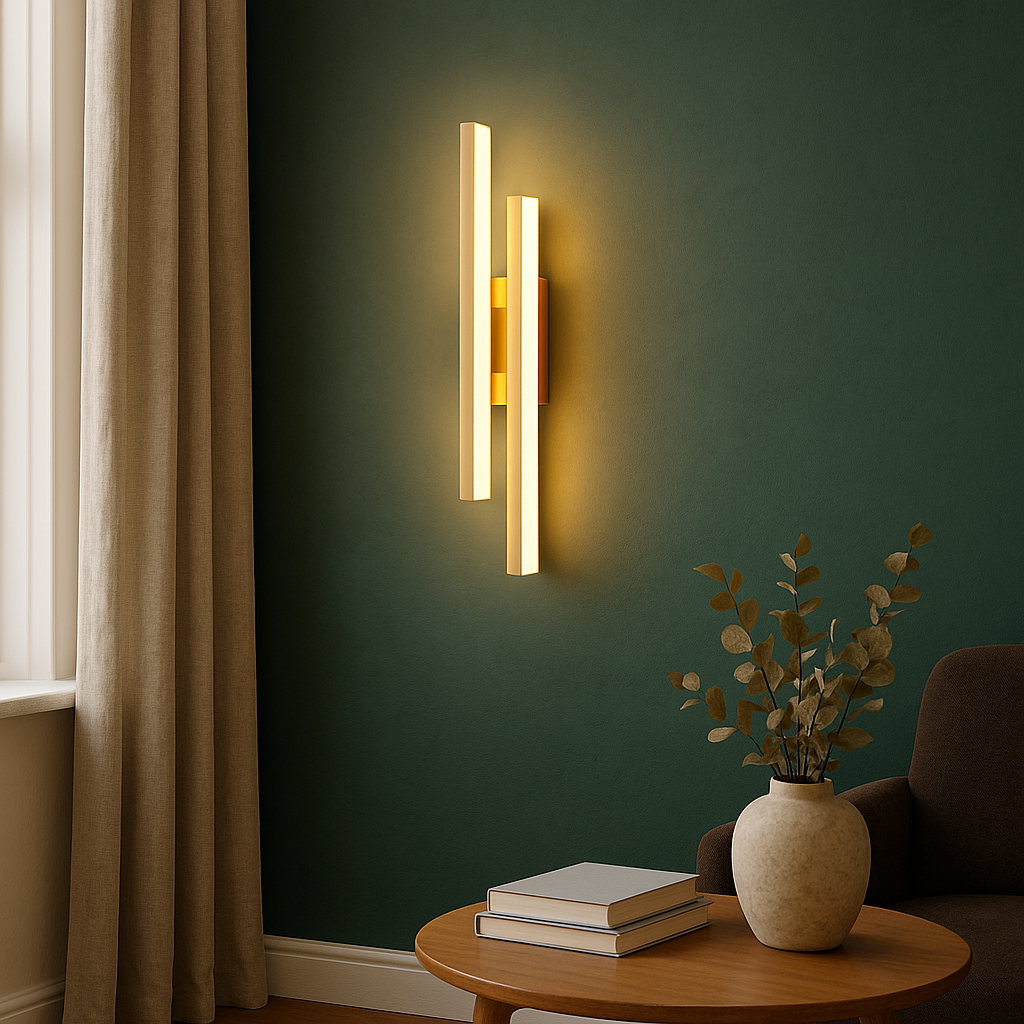 Nowoczesna lampa ścienna LED