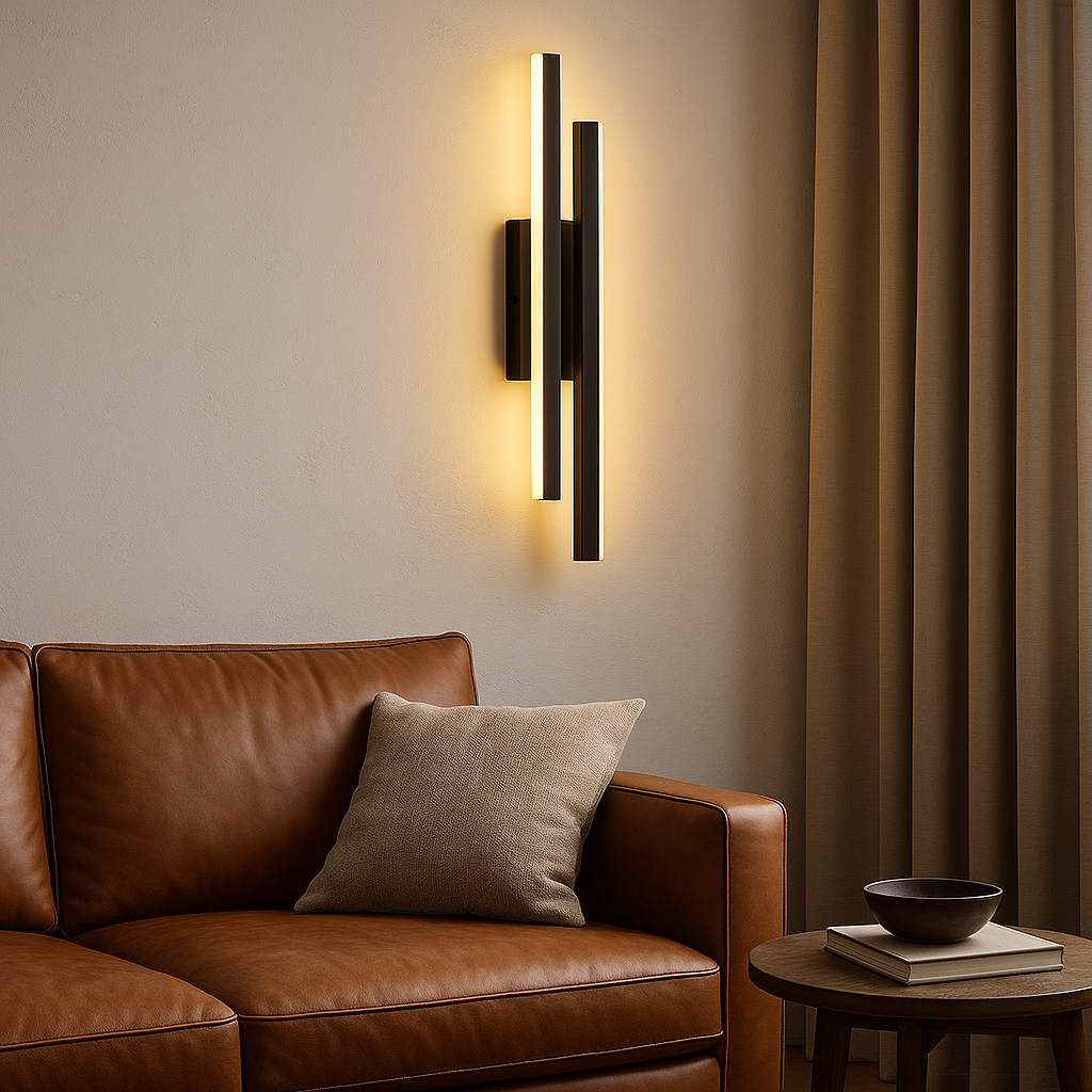 Nowoczesna lampa ścienna LED