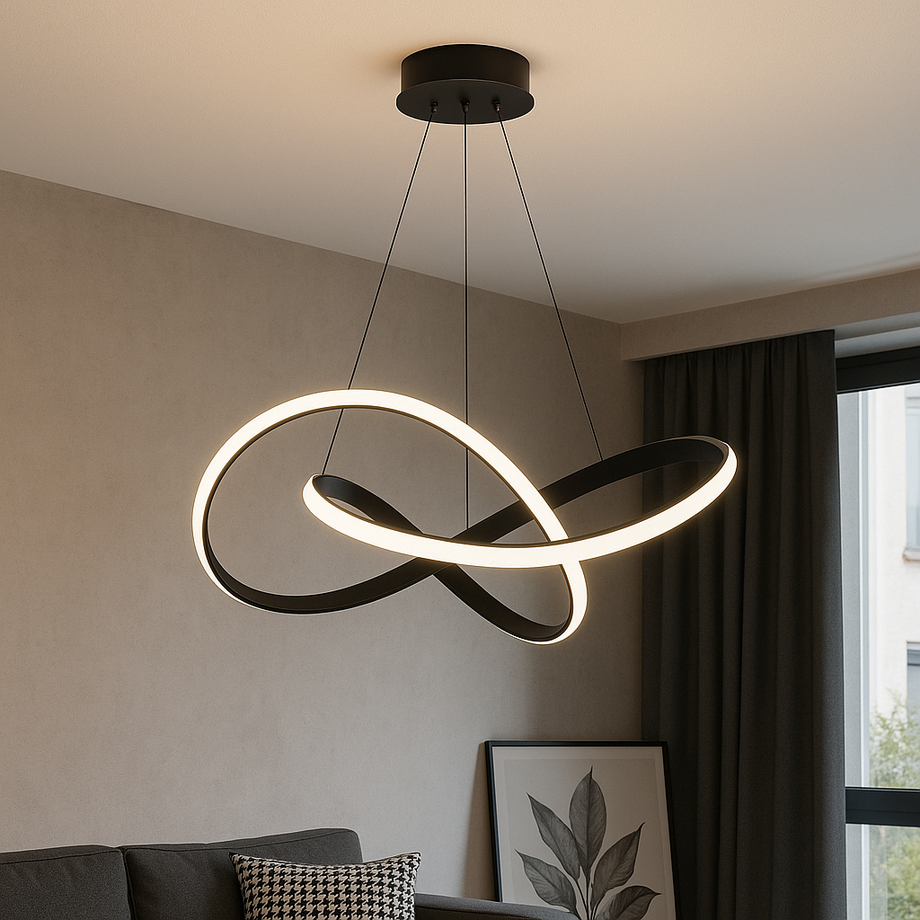 Nowoczesna lampa wisząca do jadalni