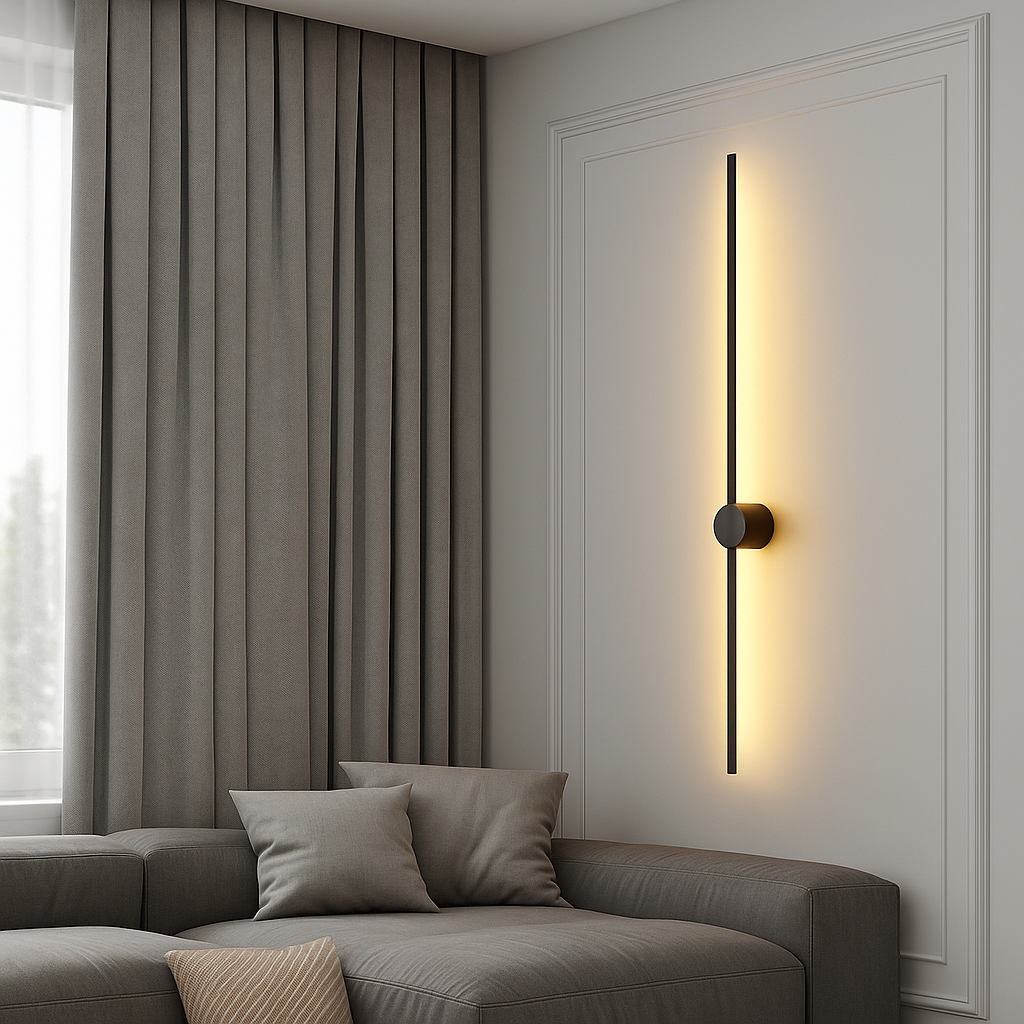 Liniowa lampa ścienna
