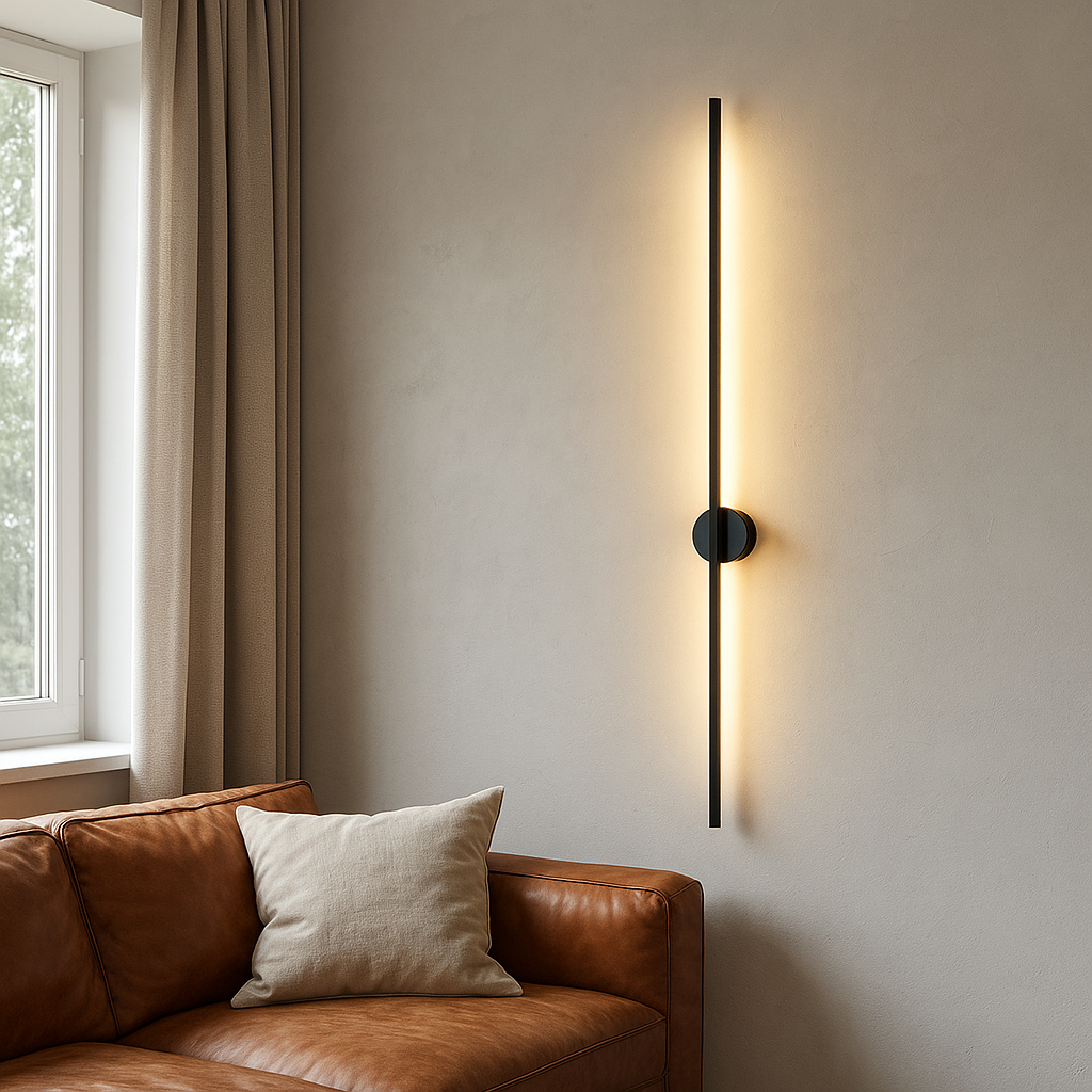 Liniowa lampa ścienna