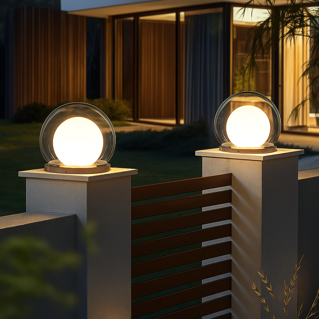 Solarna lampa księżycowa