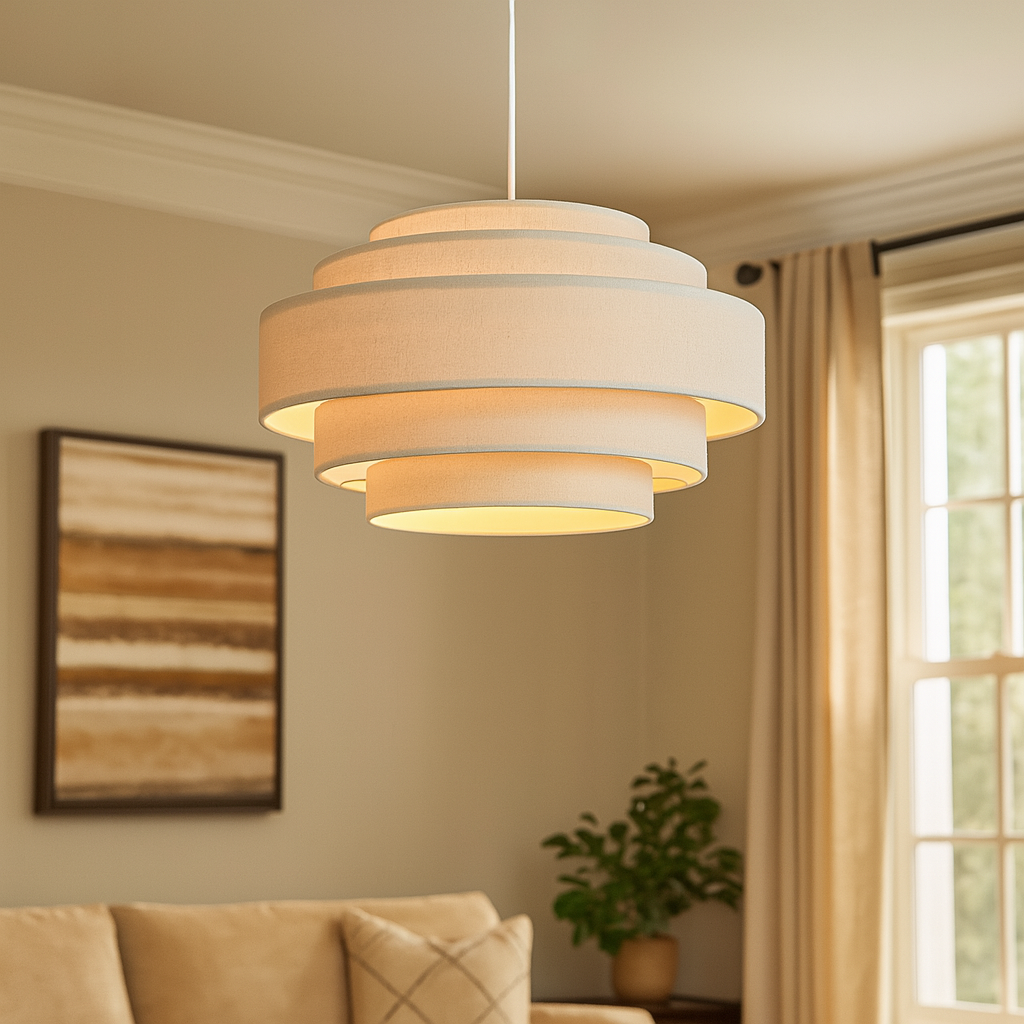 Lampa wisząca z pierścieniem Wabi Sabi