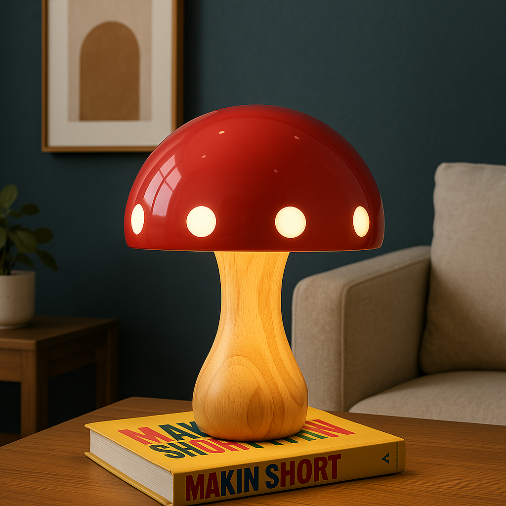 Lampa stołowa Mushroom