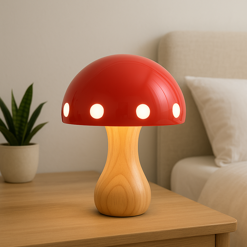 Lampa stołowa Mushroom