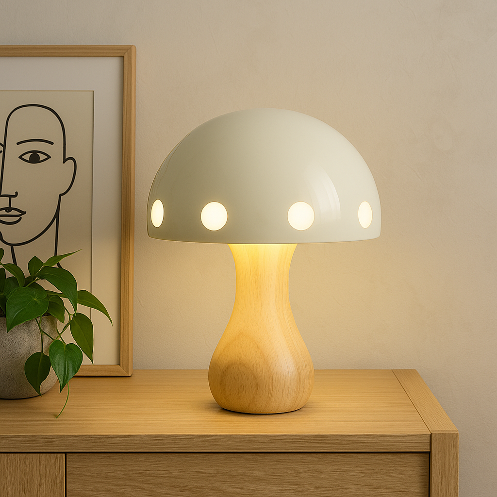 Lampa stołowa Mushroom
