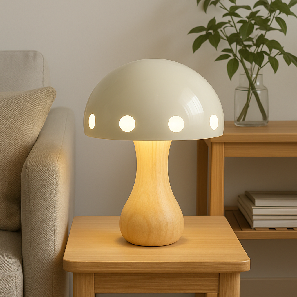 Lampa stołowa Mushroom