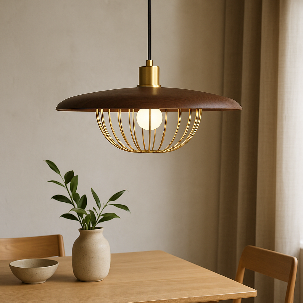 Lampa wisząca w stylu skandynawskim