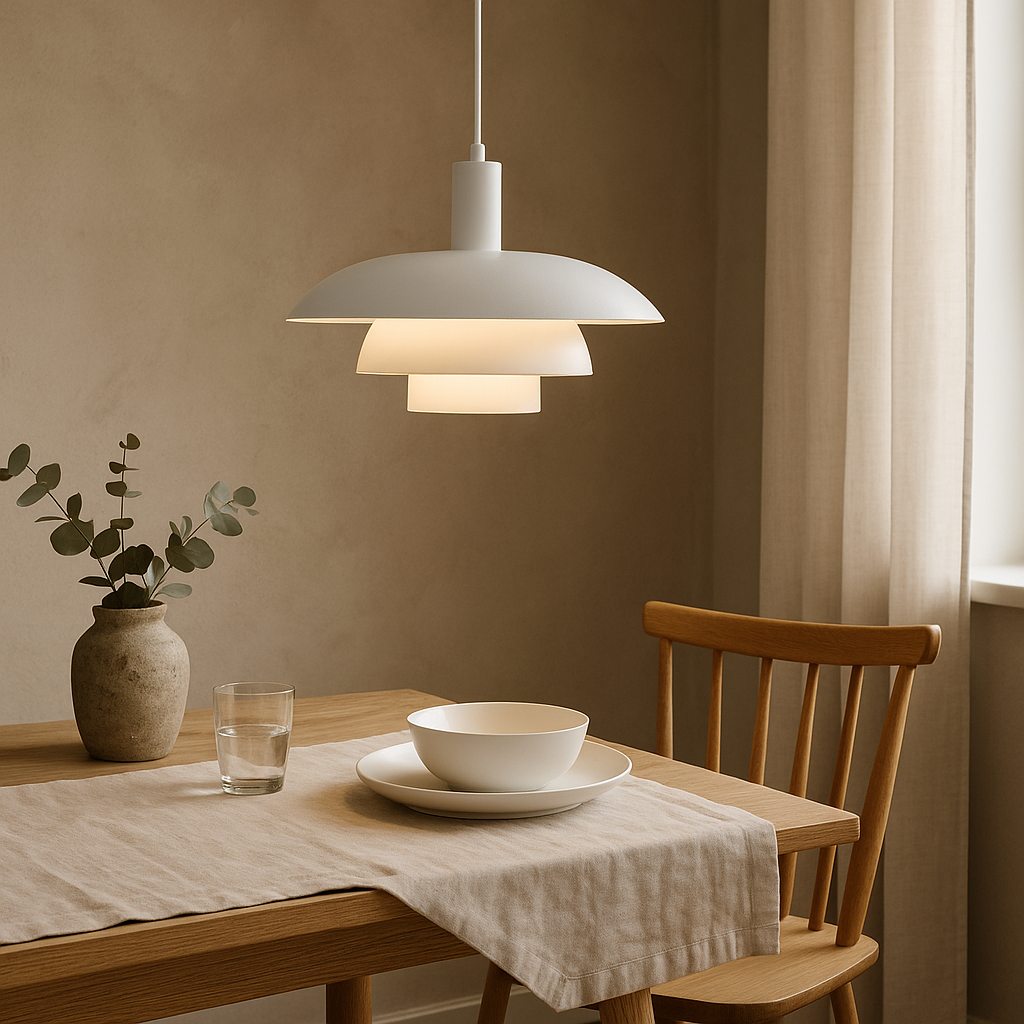 Lampa wisząca Irda w duńskim stylu