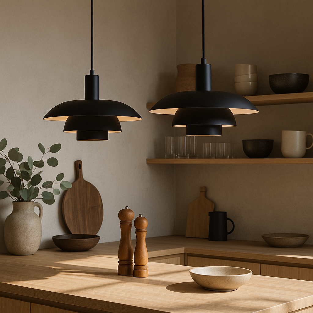 Lampa wisząca Irda w duńskim stylu