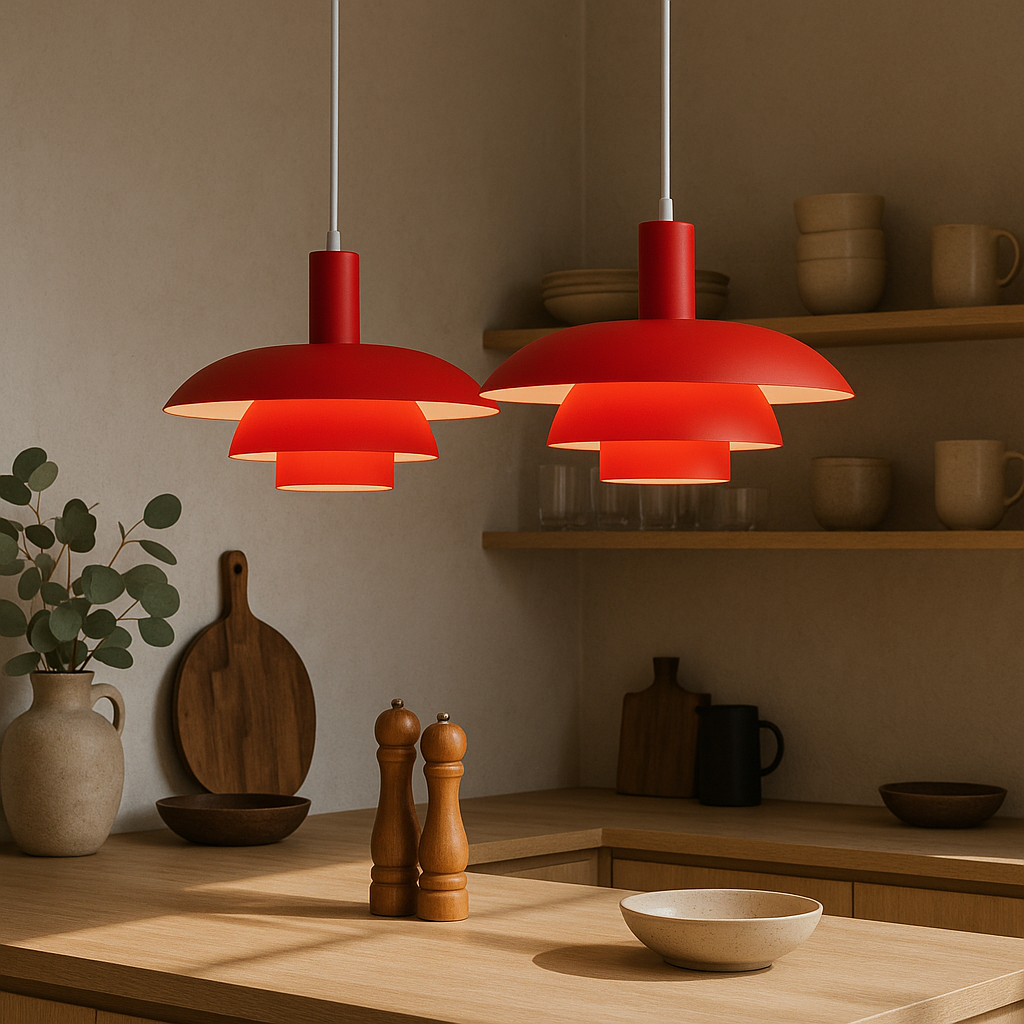 Lampa wisząca Irda w duńskim stylu