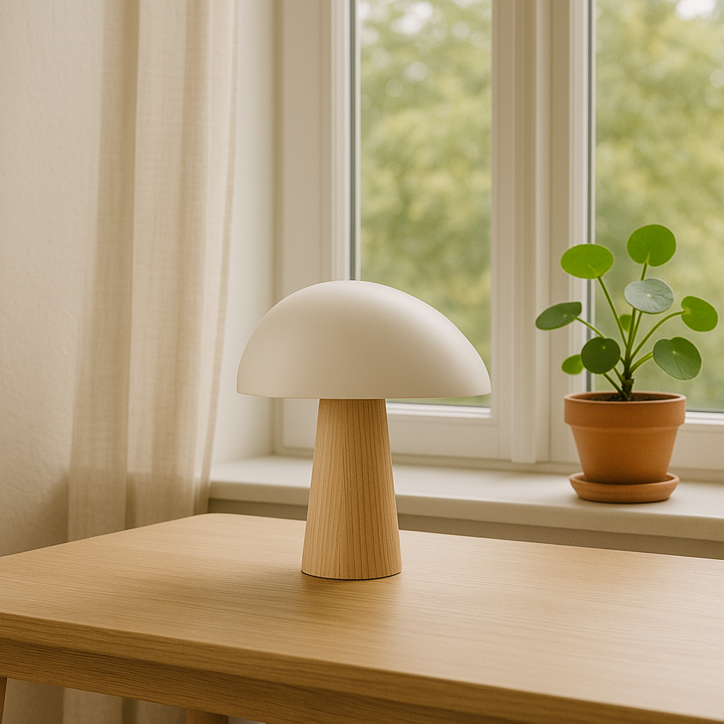 Nowoczesna lampa stołowa