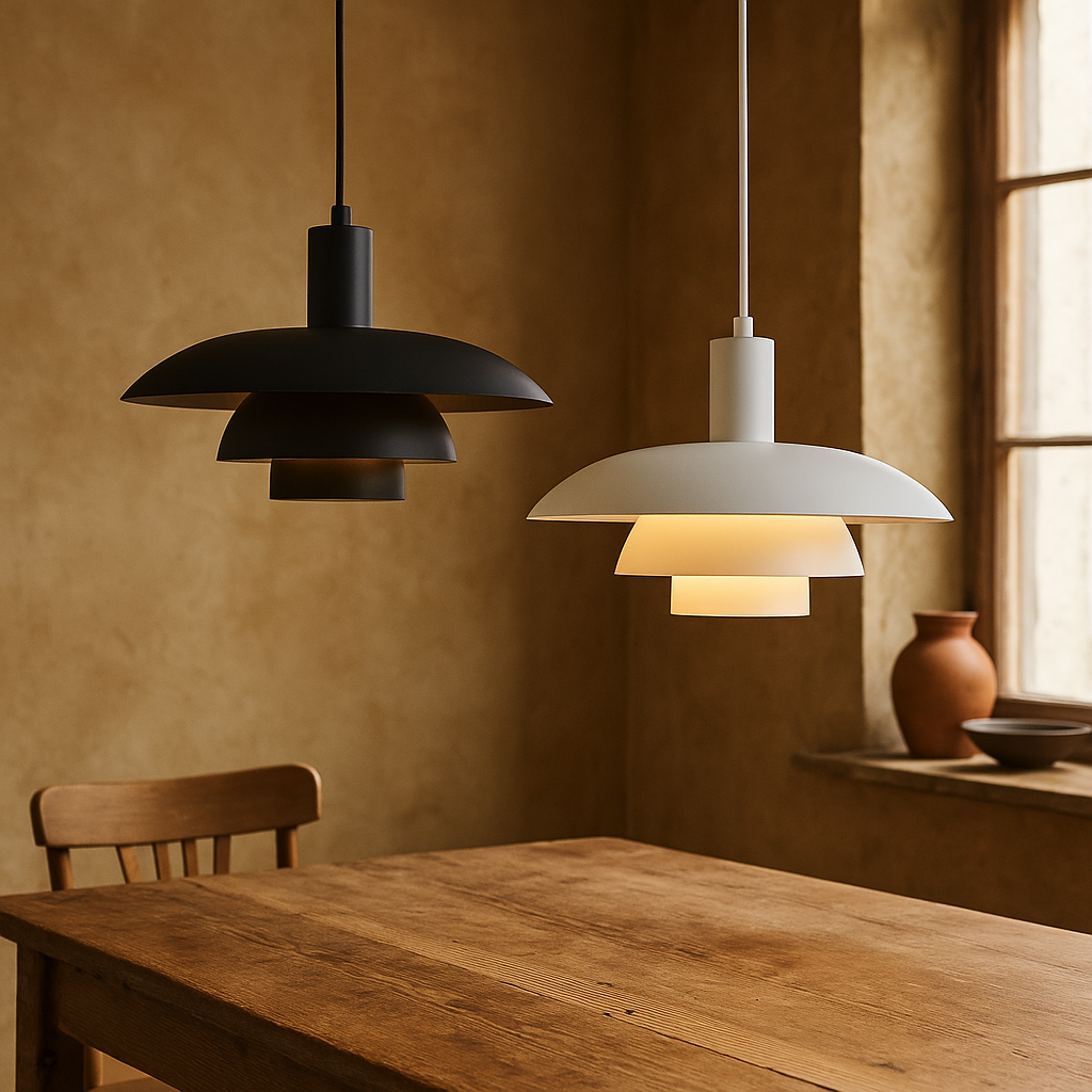 Lampa wisząca Irda w duńskim stylu