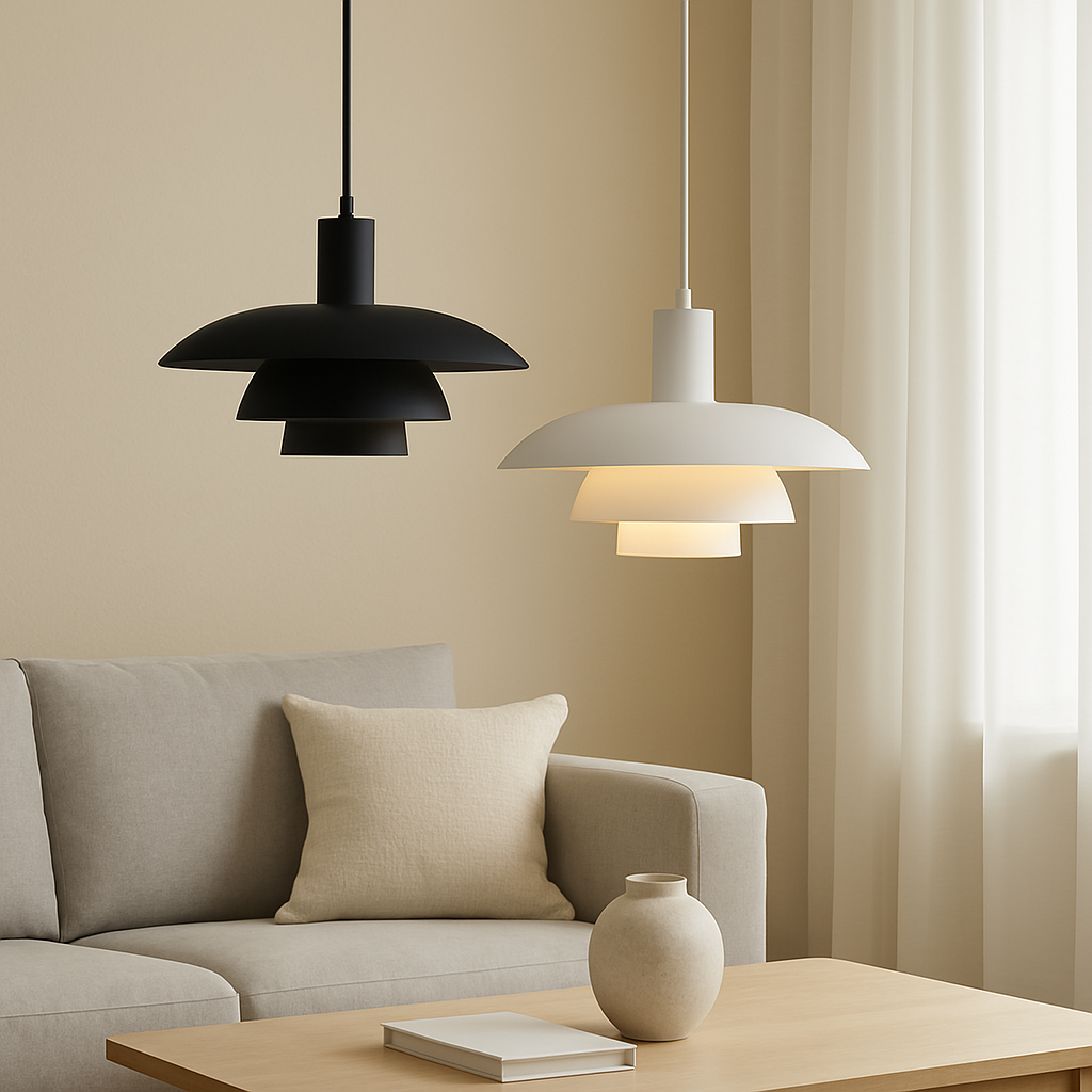 Lampa wisząca Irda w duńskim stylu