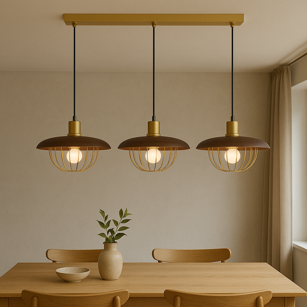Lampa wisząca w stylu skandynawskim