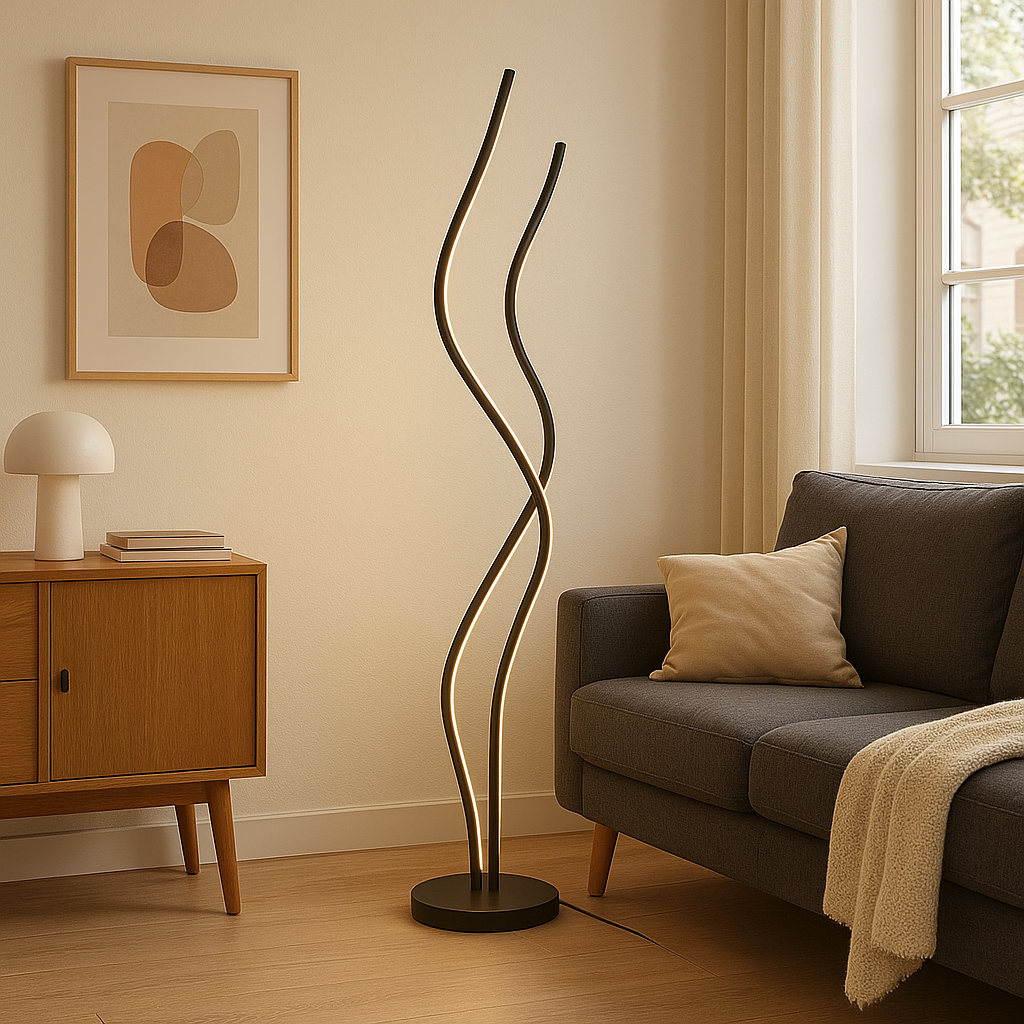 Lampa podłogowa w nowoczesnym stylu