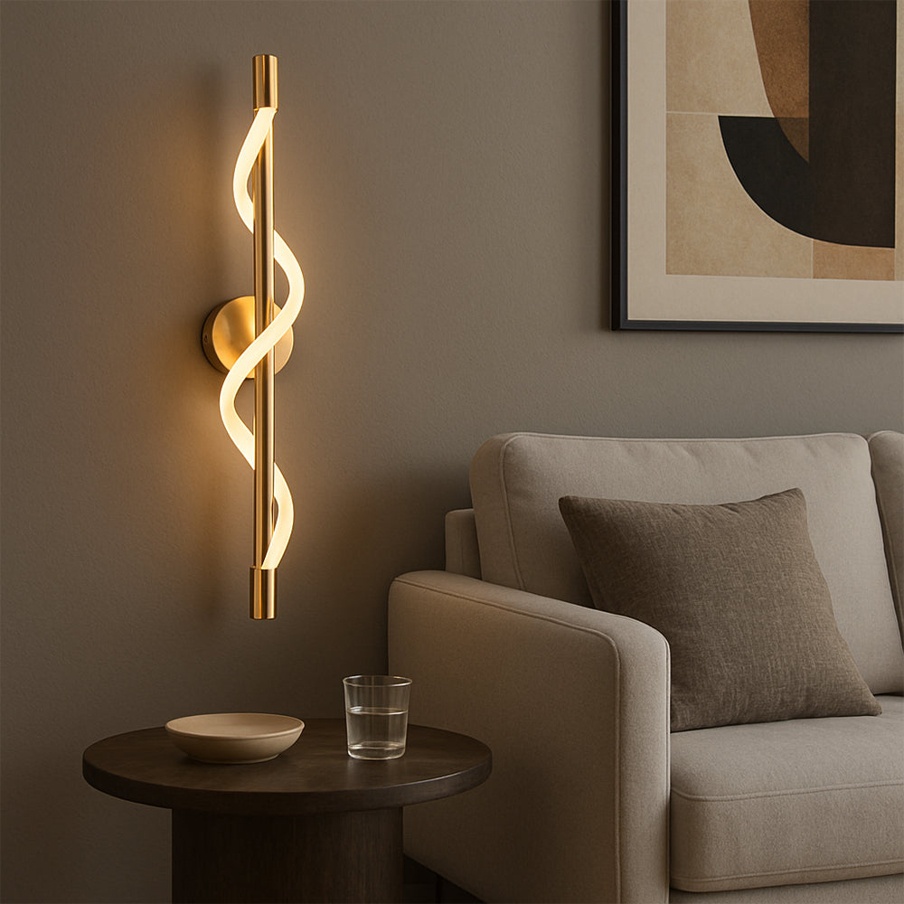 Lampa ścienna Linear Curve