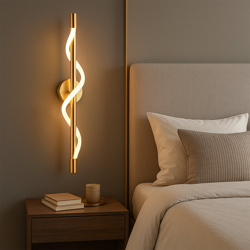 Lampa ścienna Linear Curve