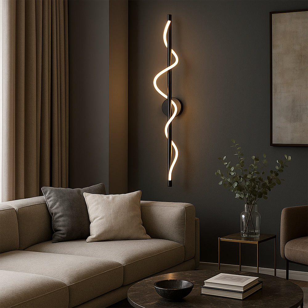 Lampa ścienna Linear Curve