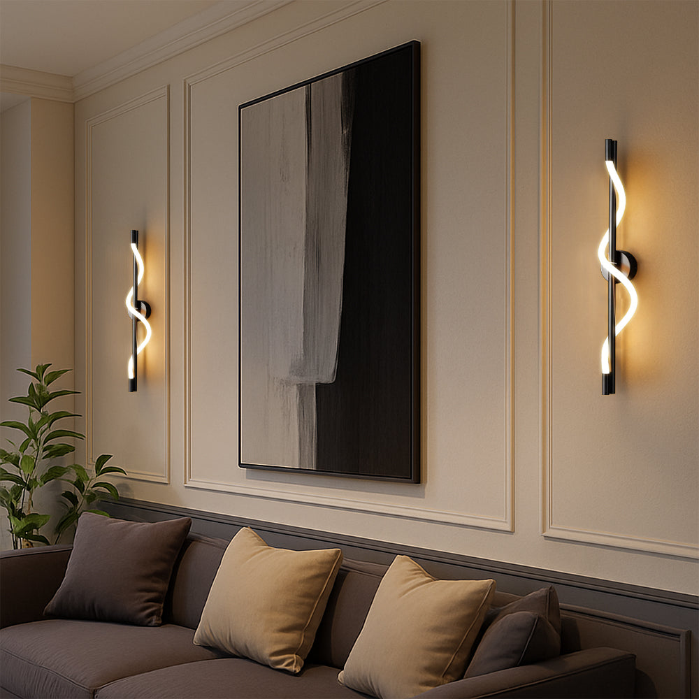 Lampa ścienna Linear Curve